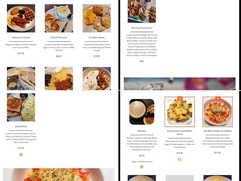 Moma’s Unwind Cafe Menu