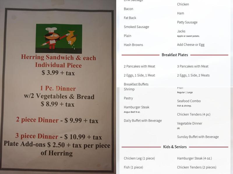 Abrams Bar-B-Q & Seafood Menu