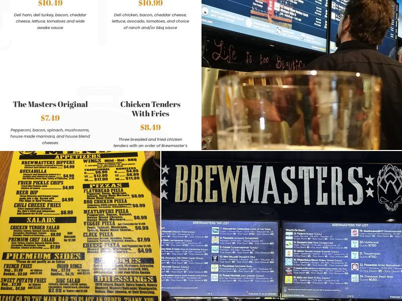 Brewmasters Menu
