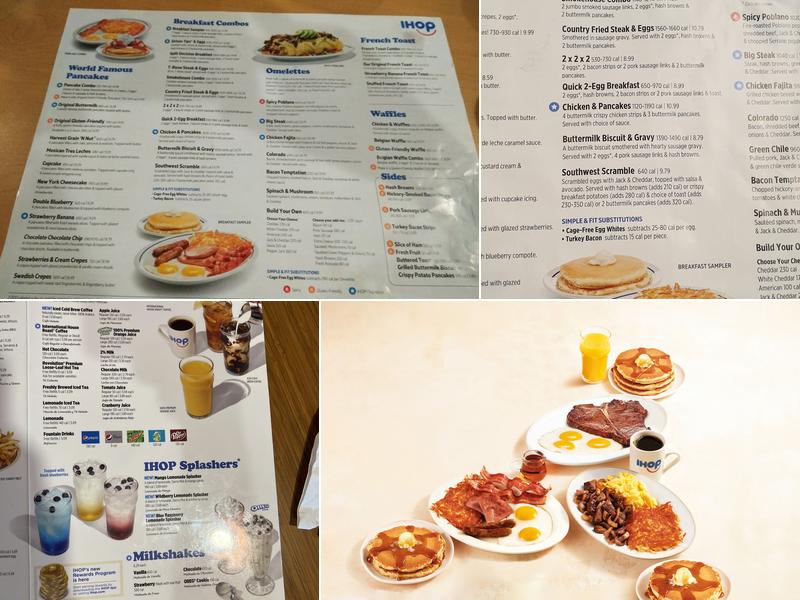 IHOP Menu