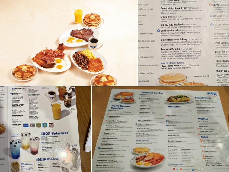 IHOP Menu