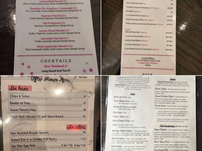 2 Gals Kitchen Menu