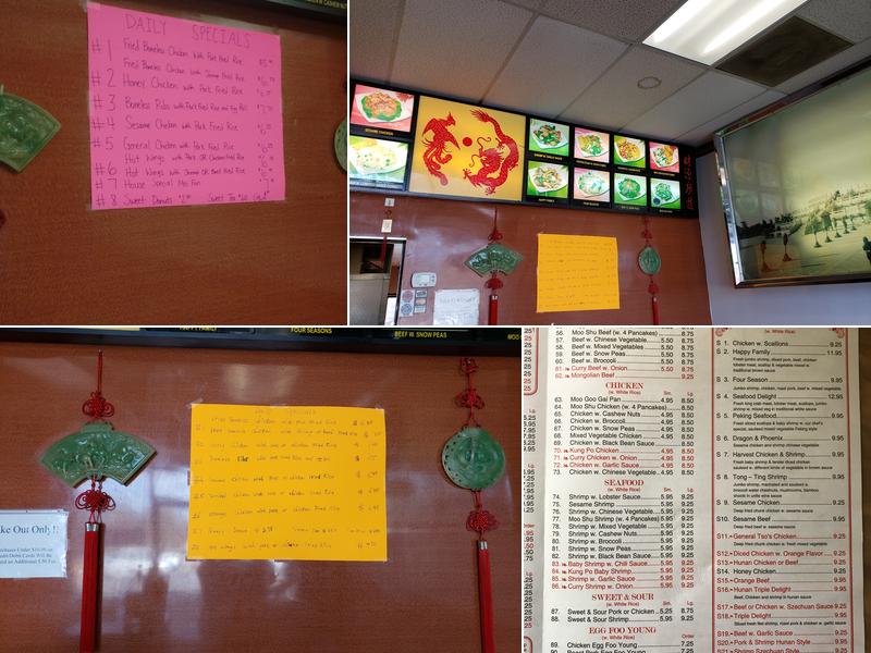 Spring Garden Chinese Restaurant Menu