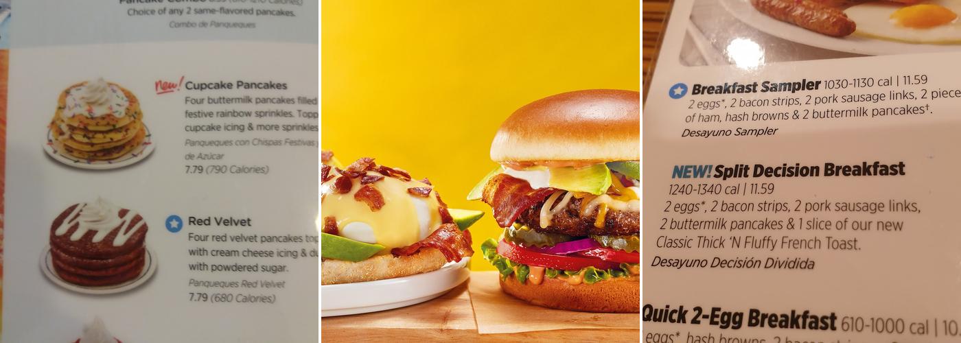 IHOP Menu