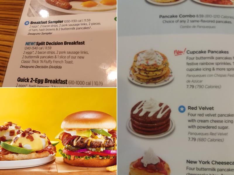 IHOP Menu