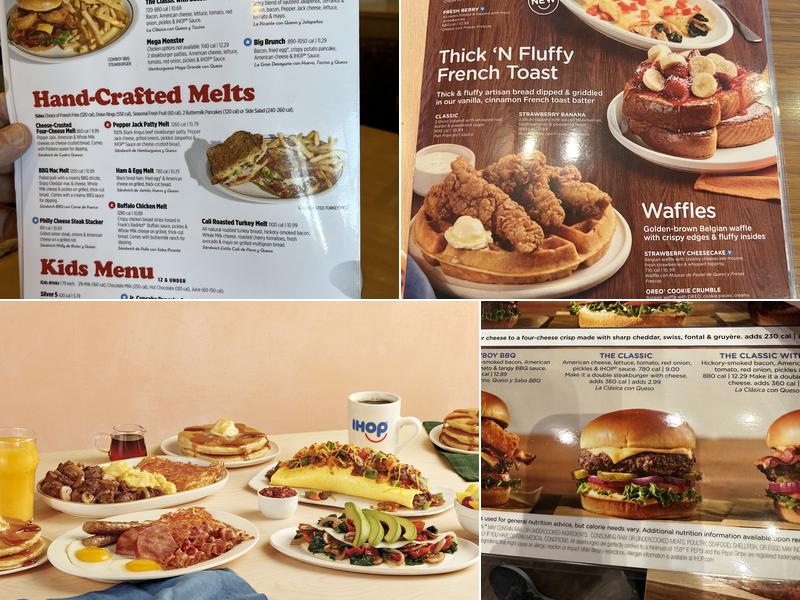 IHOP Menu