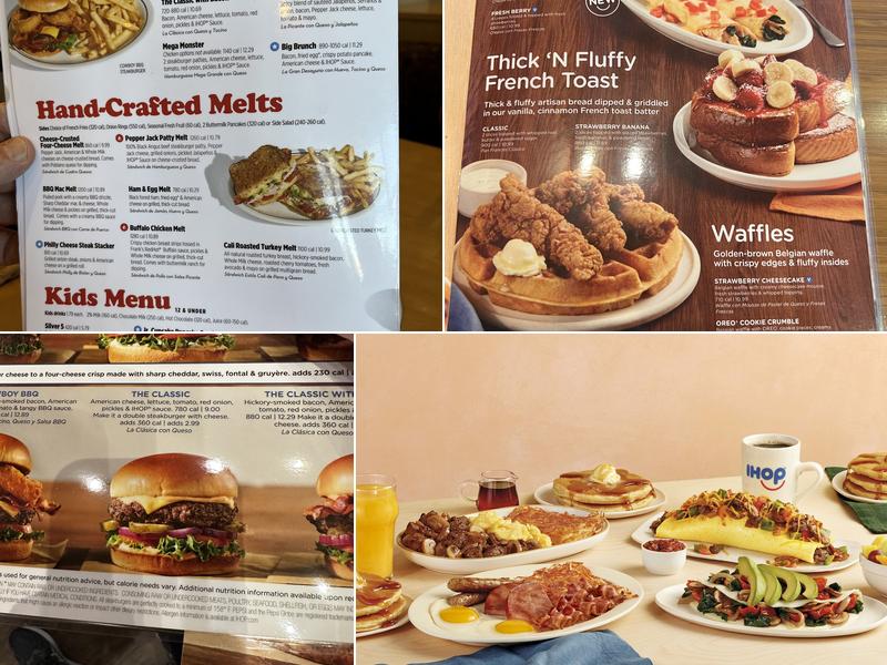 IHOP Menu