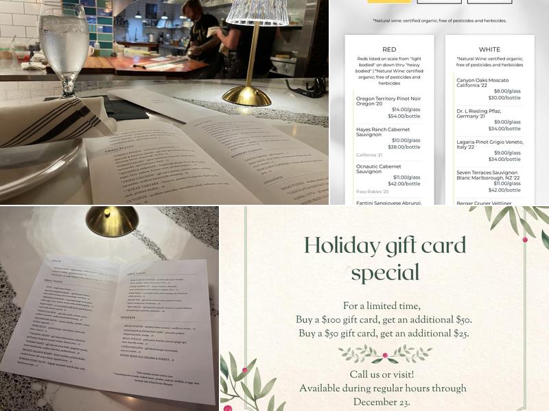 The Norbert Menu