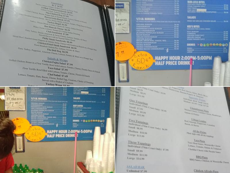 Burger Station Menu