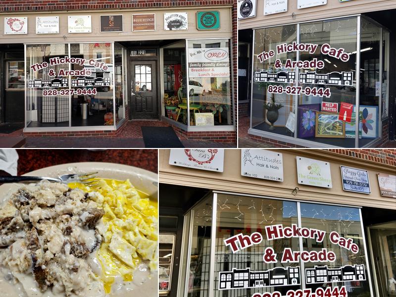 Hickory Cafe & Arcade 221 1st Ave NW, Hickory