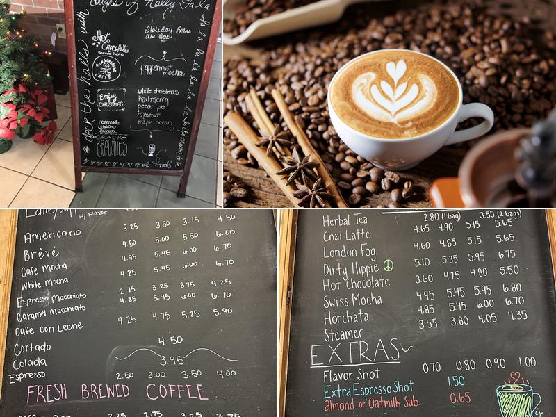 Emerson's Coffee Menu