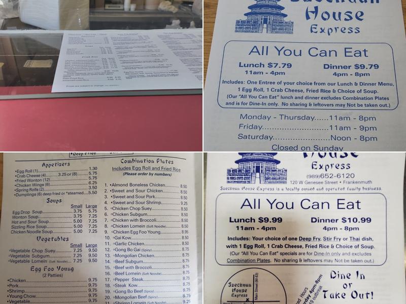 Szechuan House Menu