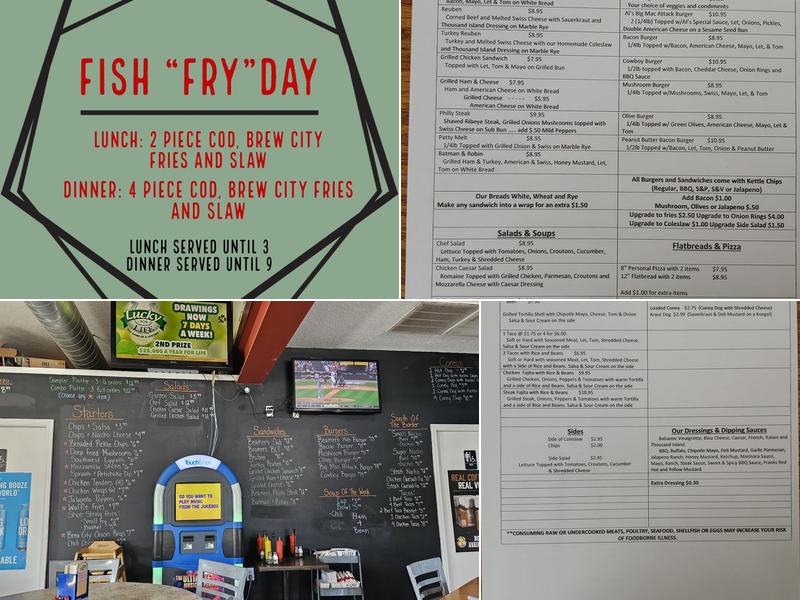 Beamers Bar & Grill Menu