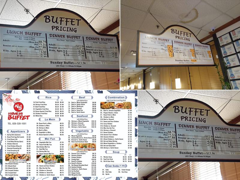 Ny Hibachi Buffet Menu