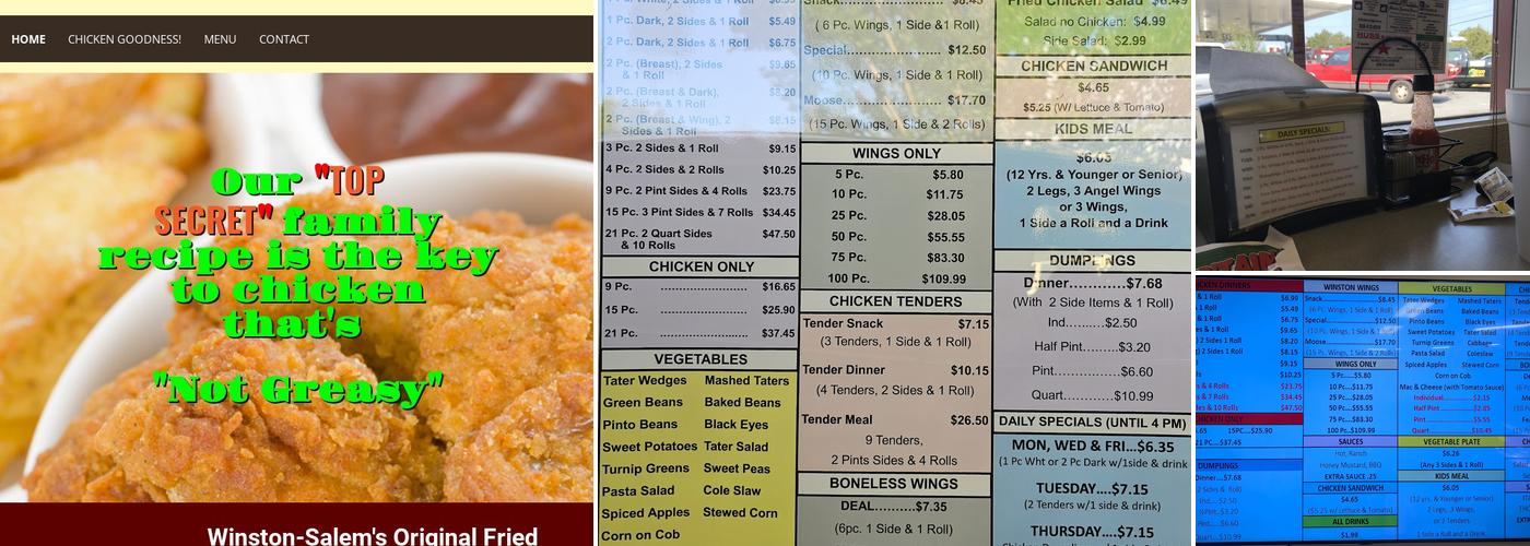 MOUNTAIN Fried Chicken Menu