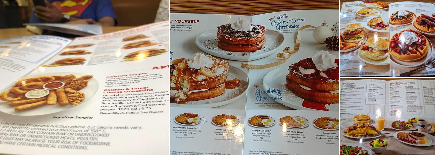 IHOP Menu