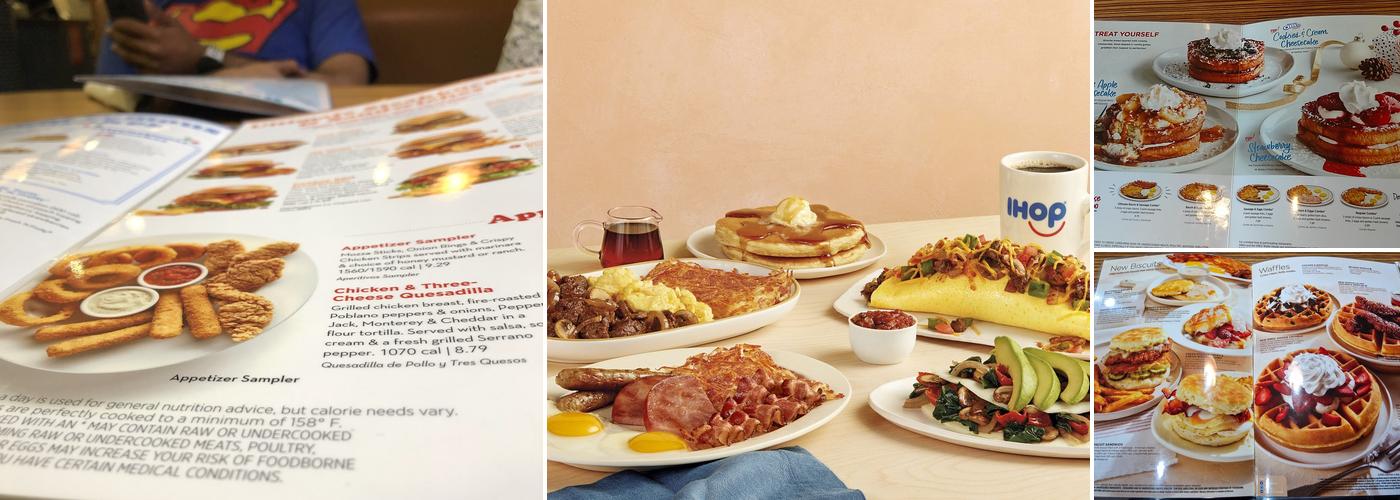 IHOP Menu