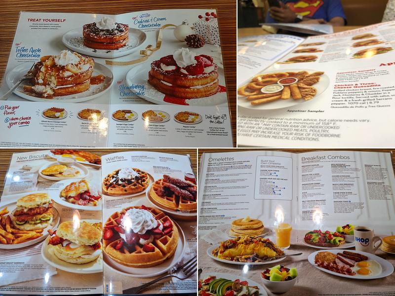 IHOP Menu