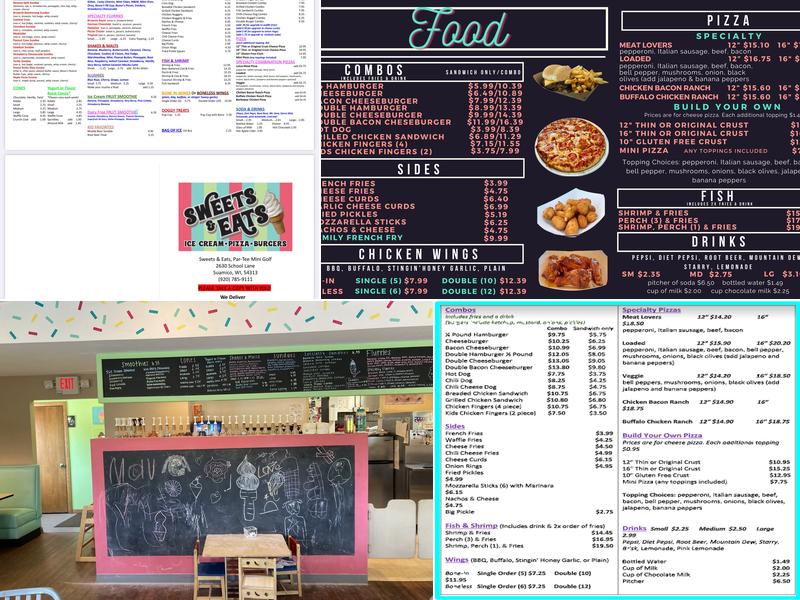 Sweets & Eats Menu