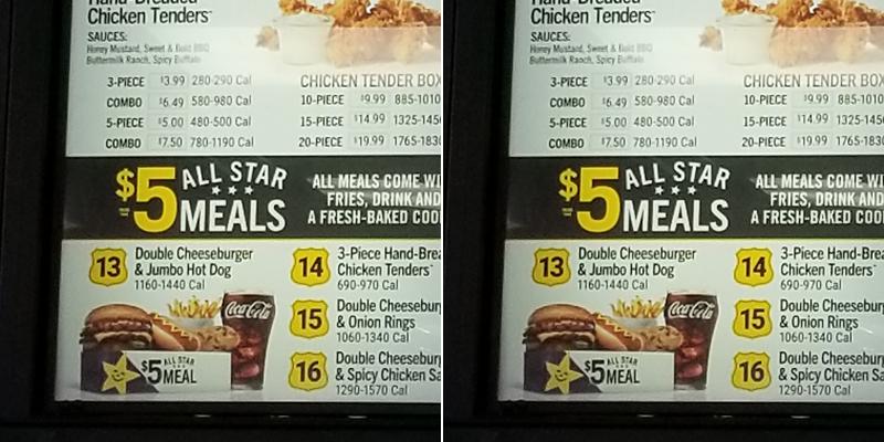 Hardee’s Menu
