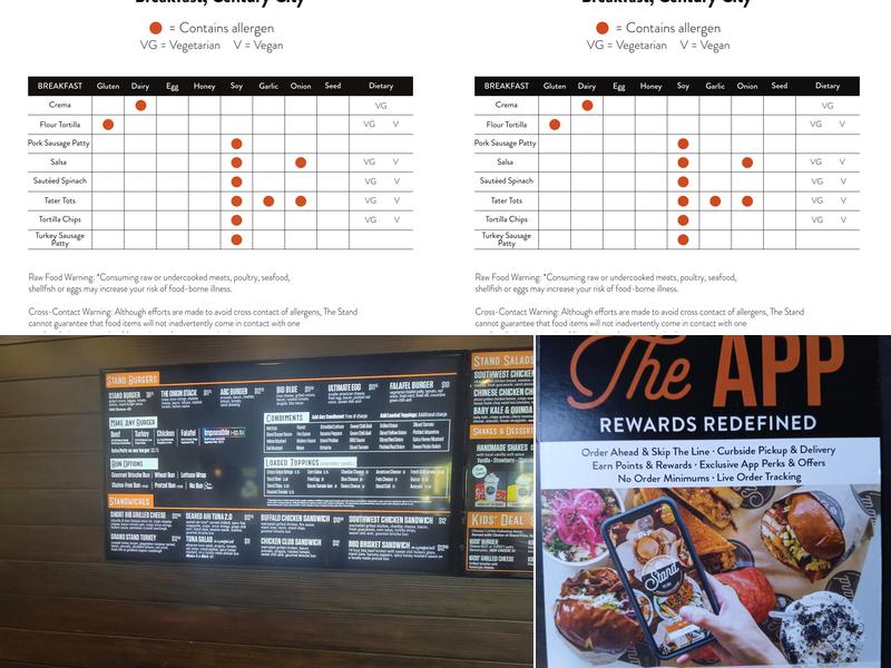 The Stand - American Classics Redefined Menu