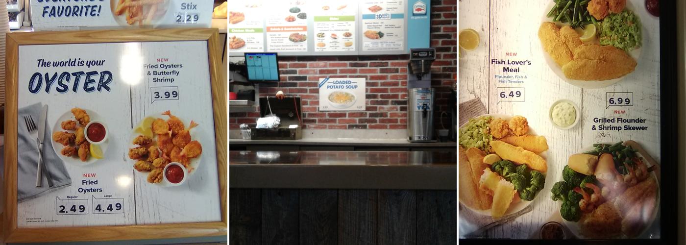 Captain D's Menu