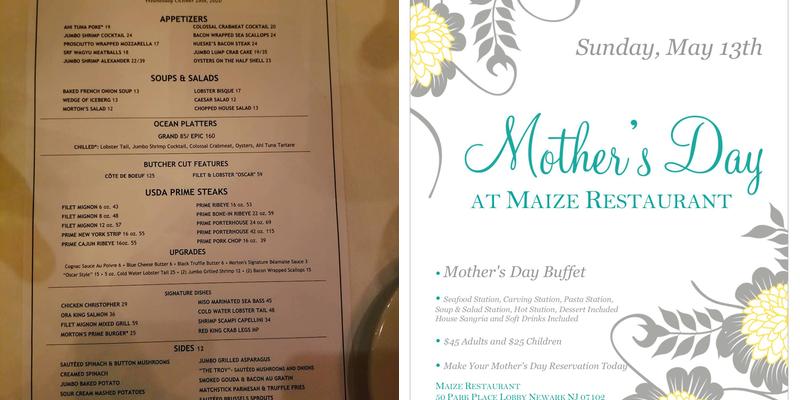 Maize Menu