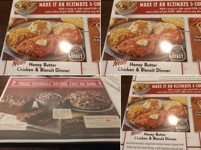 Bob Evans Menu