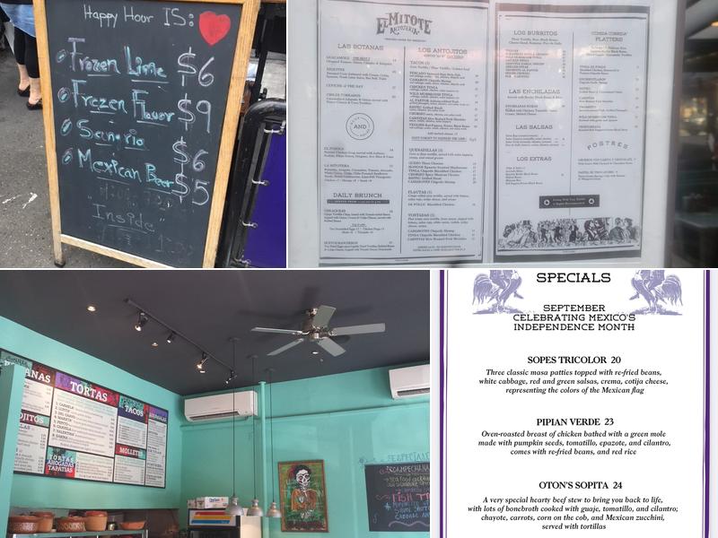 El Mitote Menu