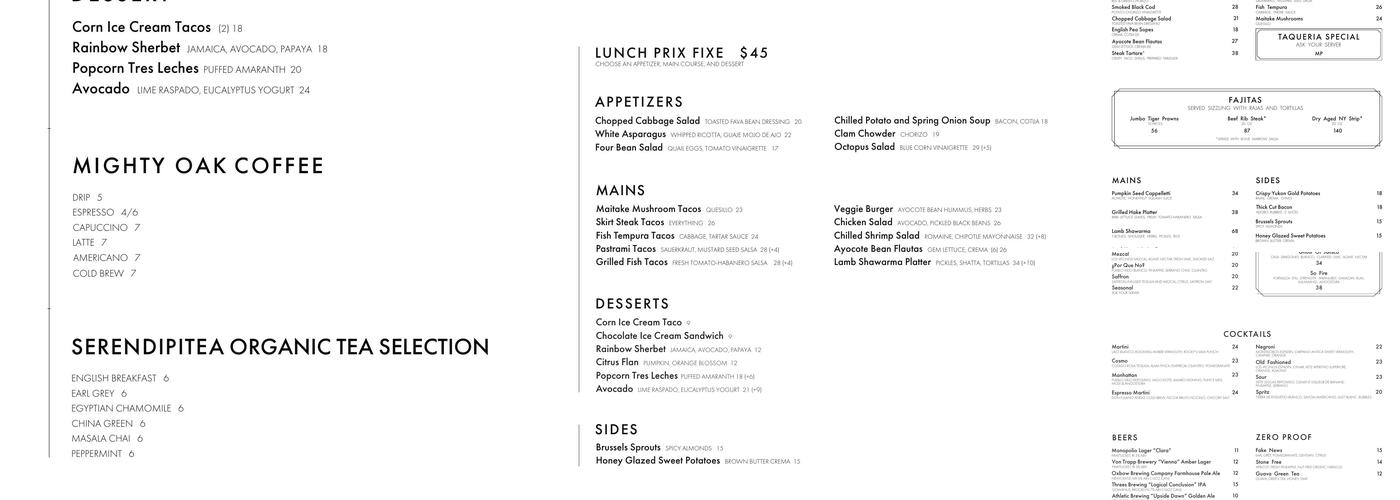 Empellon Menu