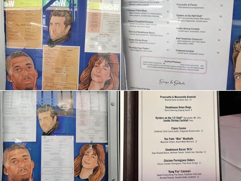 The Palm - Palm West Menu