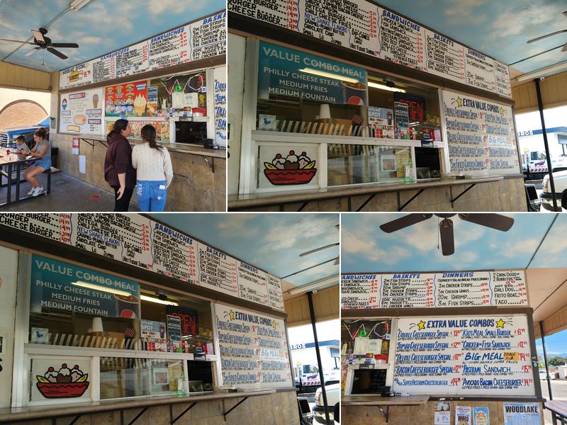 Woodlake Drive Inn Menu