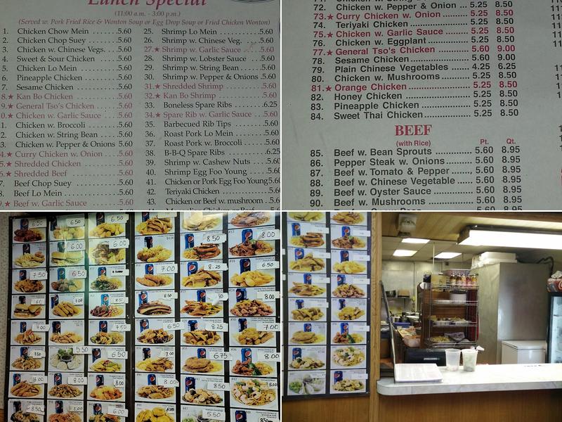 Lee's Menu
