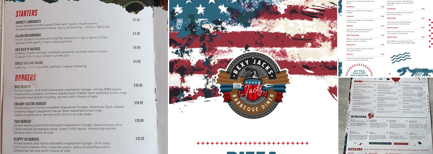 Rexy Jack's BBQ Diner Menu