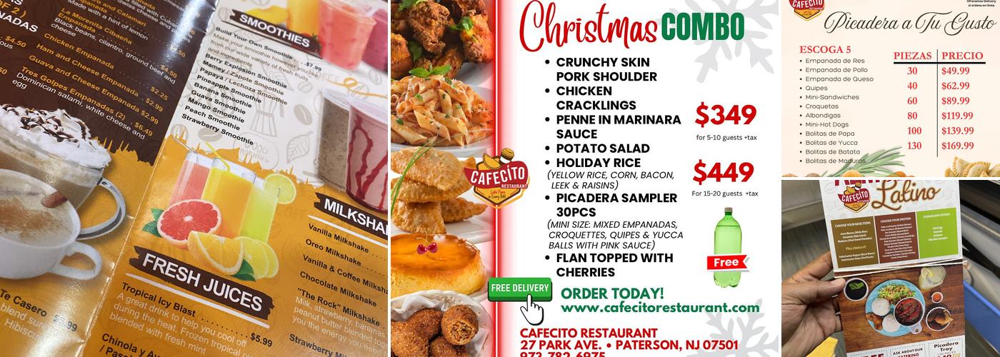 Cafecito Menu