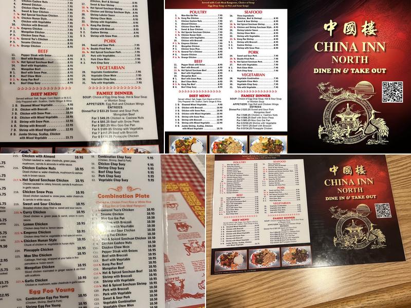China Inn Menu