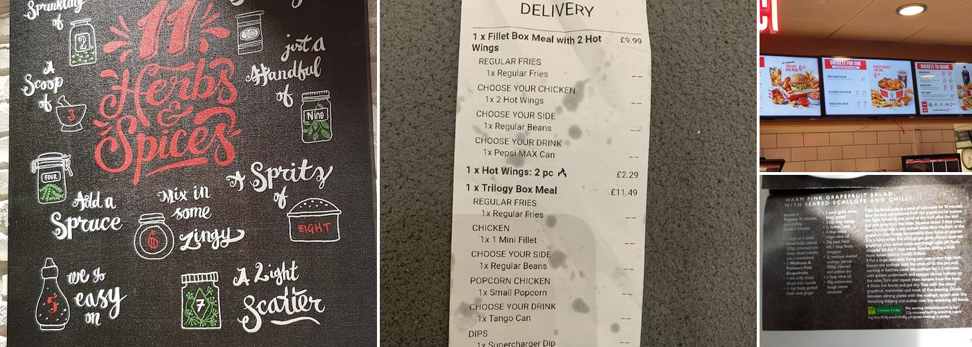 KFC Harrow Weald - High Road Menu