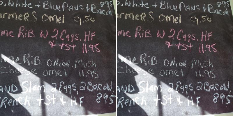 Country Gals Cafe' Menu