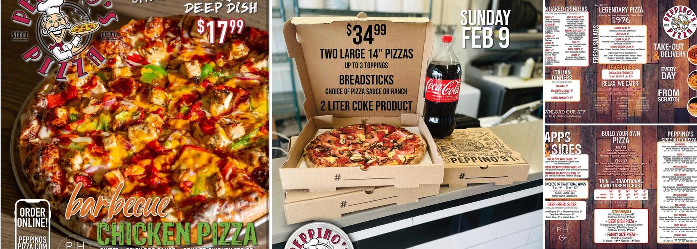 Peppino's Pizza of Byron Center Menu