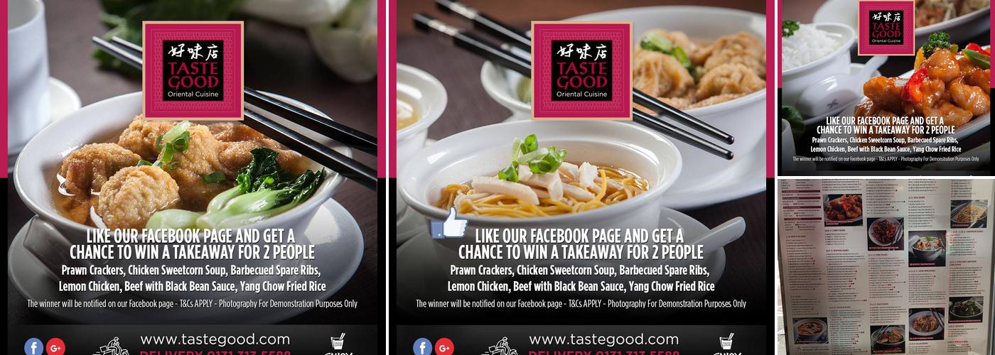 Taste Good Menu