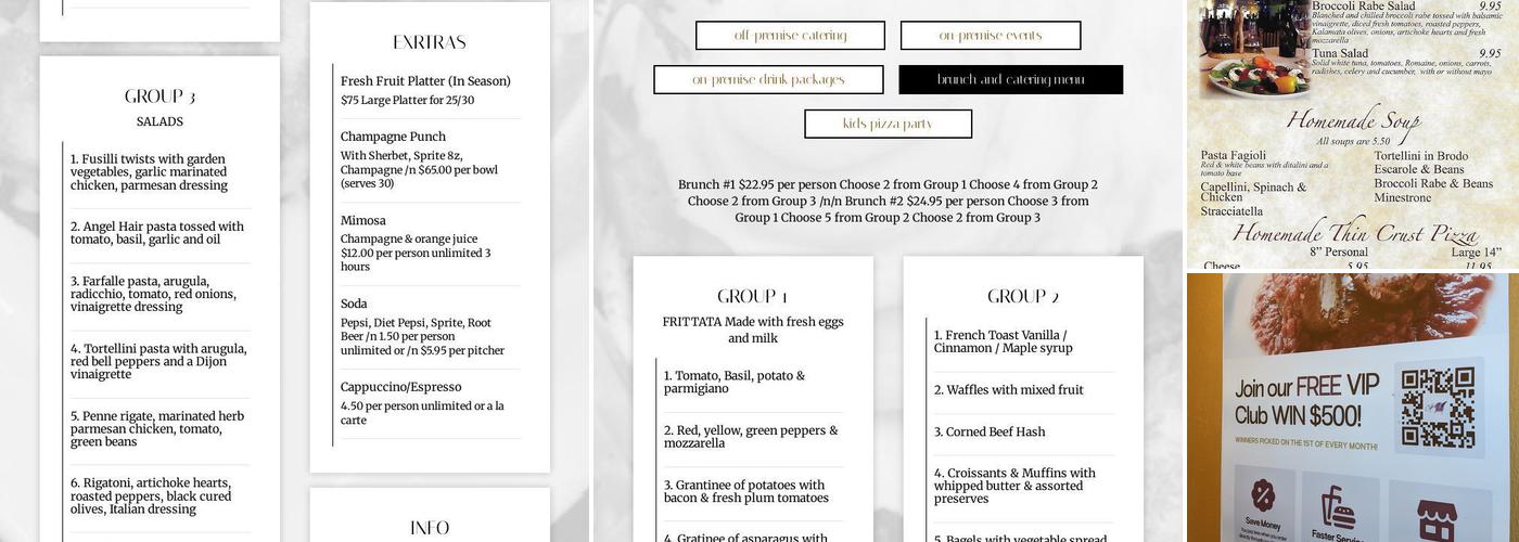 Cafe Z Menu