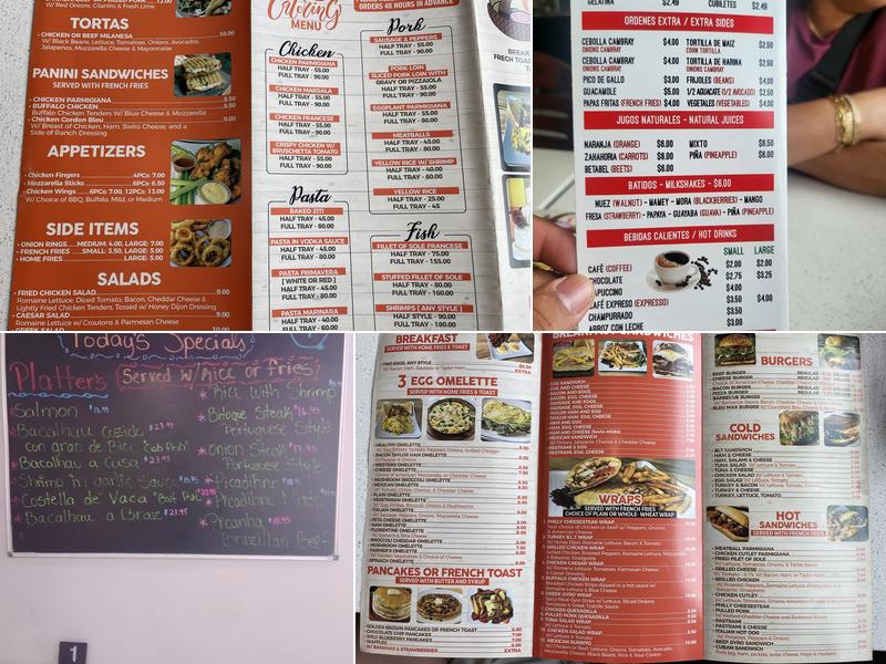 Nano's BBQ Churrasqueira Menu