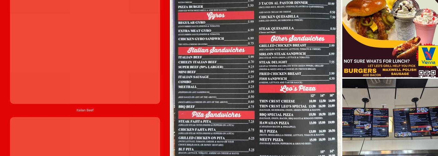 Leo's Chicago Grill (Round Lake) Menu