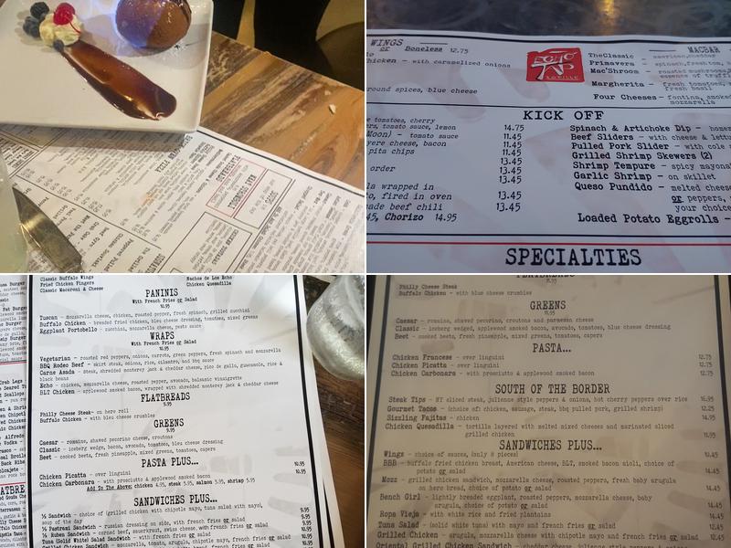 Echo Tap & Grille Menu