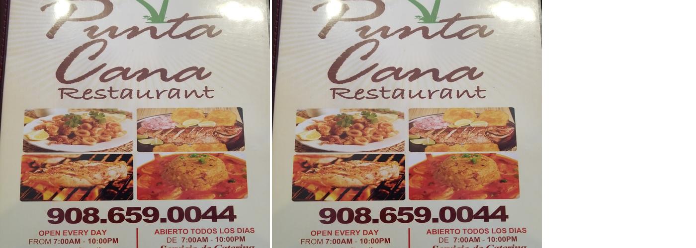 Punta Cana Restaurant Menu