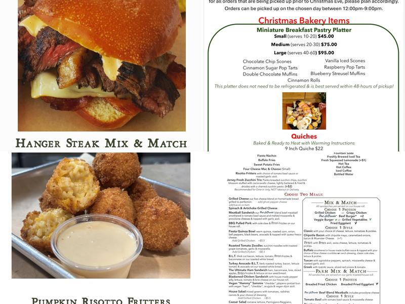 Fritz's Menu