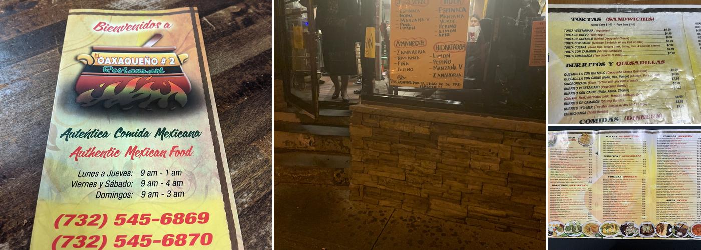 El Oaxaqueño 2 Menu