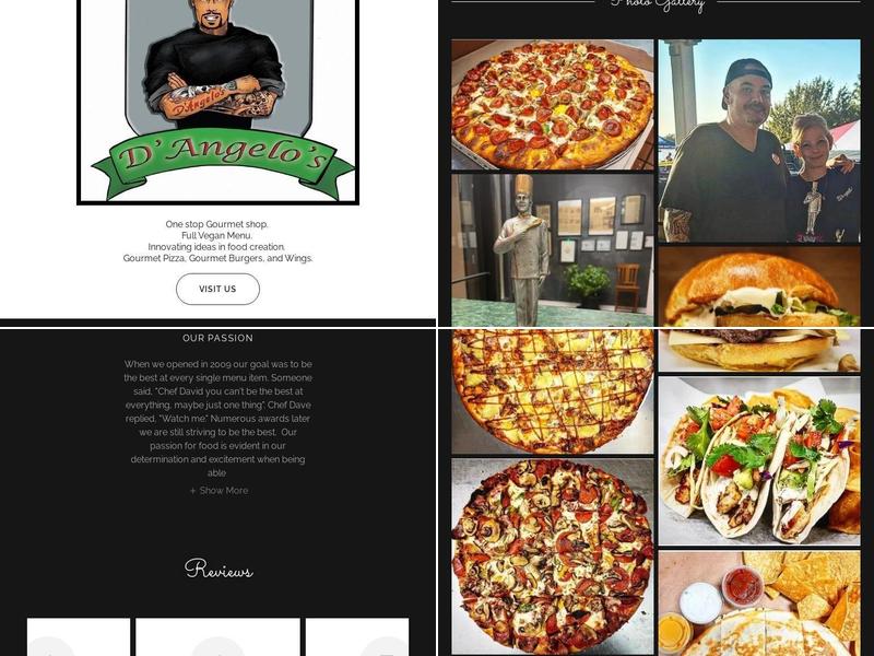 D'Angelo's Menu