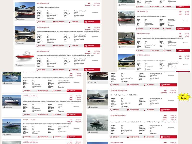 Gordy's Boat House Menu