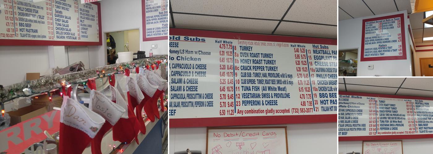 D.A. Subs Menu